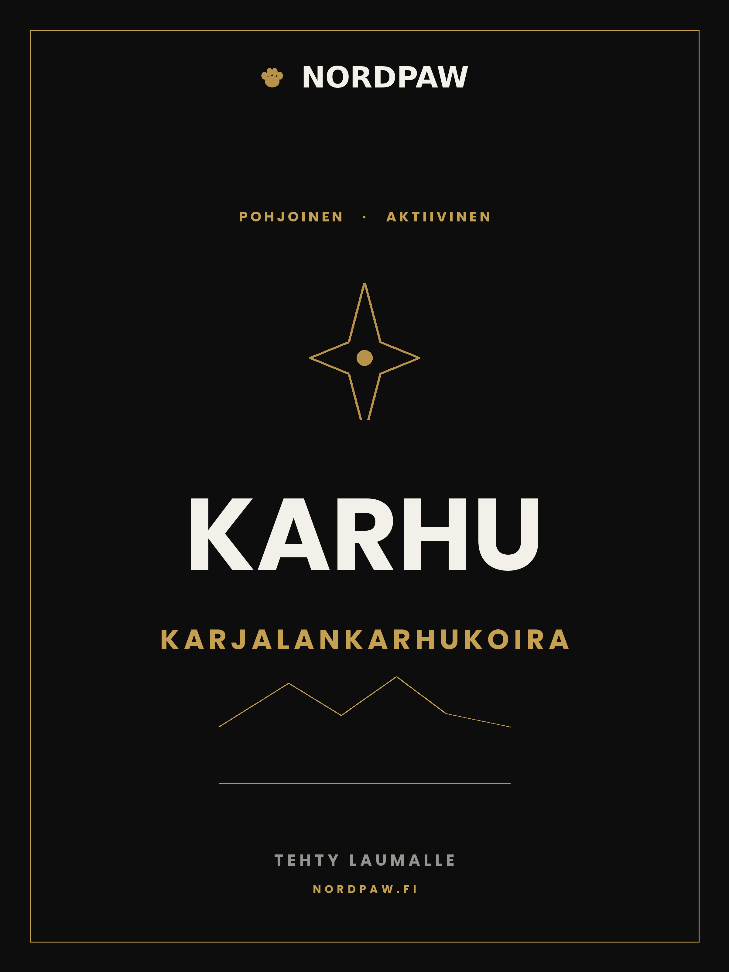 Huopa Karjalankarhukoira