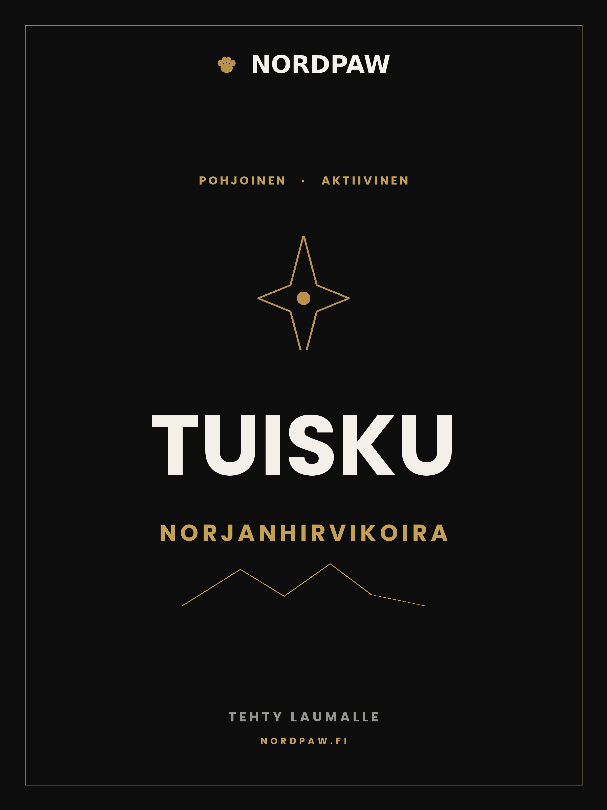 Huopa Norjanhirvikoira