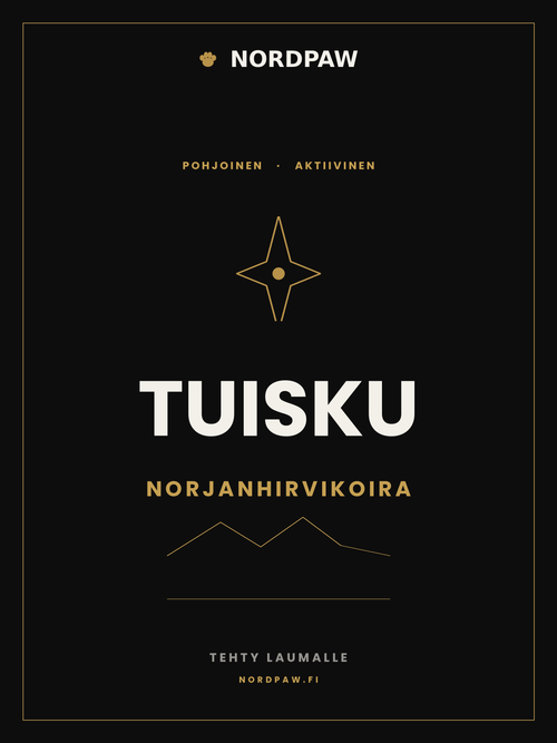Huopa Norjanhirvikoira