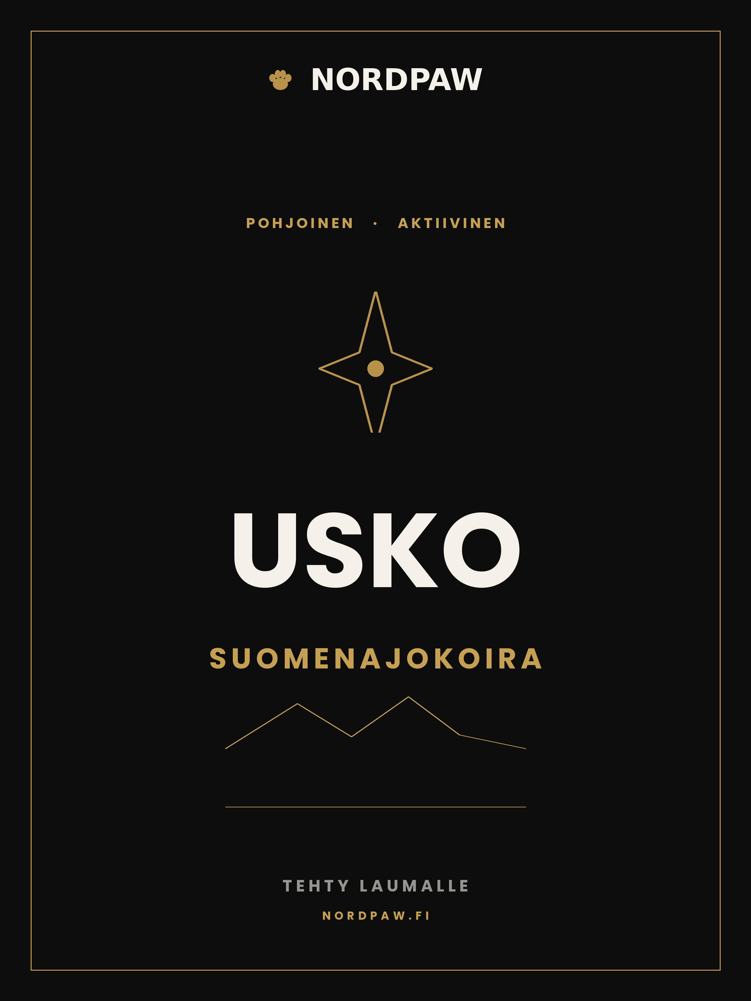 Rotujuliste Suomenajokoira