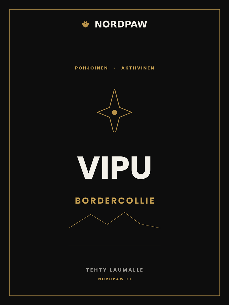 Personoitu rotujuliste koirasi nimell&auml;